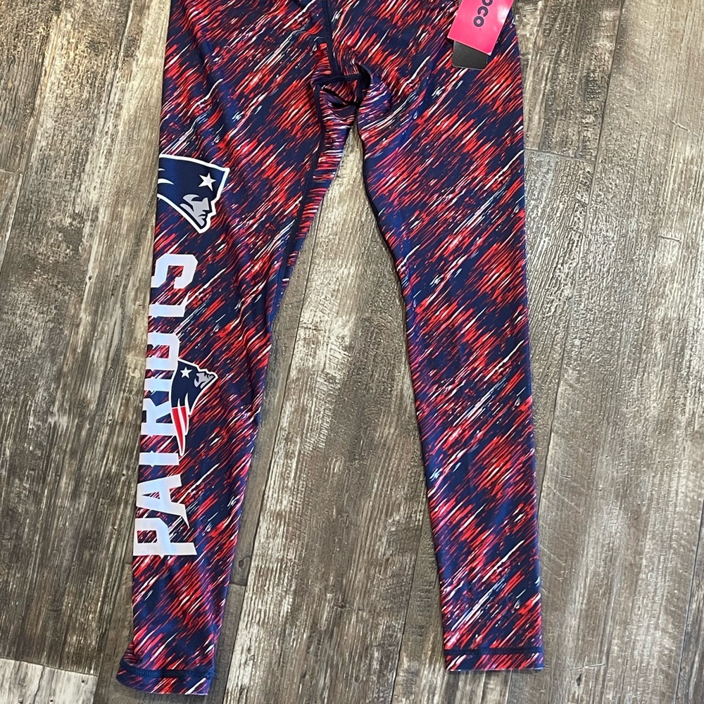 FOCO NFL Football Team Apparel New England Patriots Womens Leggings Pants Size S